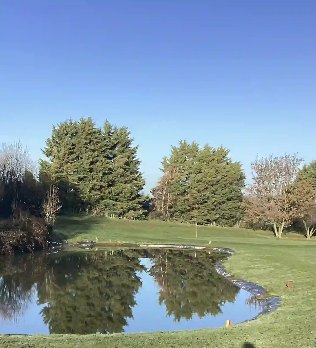 Cornithians golf club - 6th green